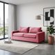 thumbnail image 1 of Sofá Livorno 3C Resortes Pocket Tela Velvet Palo Rosa, 1 of 7
