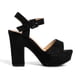 thumbnail image 1 of Sandalia Taco Negro Fiesta You556-21 Mujer, 1 of 3
