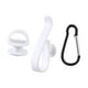 thumbnail image 1 of Insertos Ganchos Accesorios Para Bolsa De Playa Reutilizables Colgando Llaves Ganchos Para Bolsas Blanco, 1 of 3