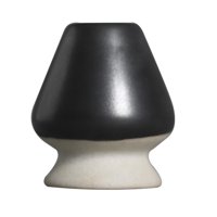 Bothyi - Soporte Para Batidor Matcha Hecho A Mano Ceremonia Del Té Teaware Para Principiantes Profesional En Blanco Y Negro
