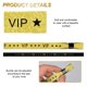thumbnail image 2 of Pulseras de tela WristPhonBon VIP 100 unidades para eventos, color dorado, 2 of 8
