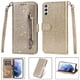 thumbnail image 1 of Funda para FOXDOCK Elegante funda Samsung Galaxy S23 Plus Glitter con cremallera-Ideal para el uso diario, 1 of 5