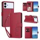 thumbnail image 2 of Funda Cartera Trébol para Samsung Galaxy S26 Edge con Ranuras Tarjetas y Carga Inalámbrica Rojo, 2 of 6