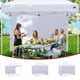 thumbnail image 5 of Canopy Sidewall ABCCANOPY Instant, 10 x 10 pies, azul marino, paquete de 1 unidad, 5 of 7