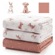 thumbnail image 1 of Manta Momcozy Muselina Para Envolver Bebé Pack De 3 Grande 47" x 47", 1 of 2