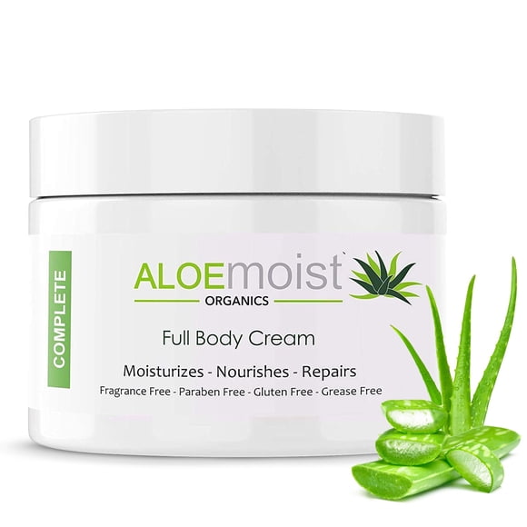 Loción corporal, crema hidratante de aloe vera, 240 ml, antienvejecimiento