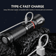 thumbnail image 3 of Linterna Manual Recargable Led Flashlight 360°multifuncional, 3 of 3