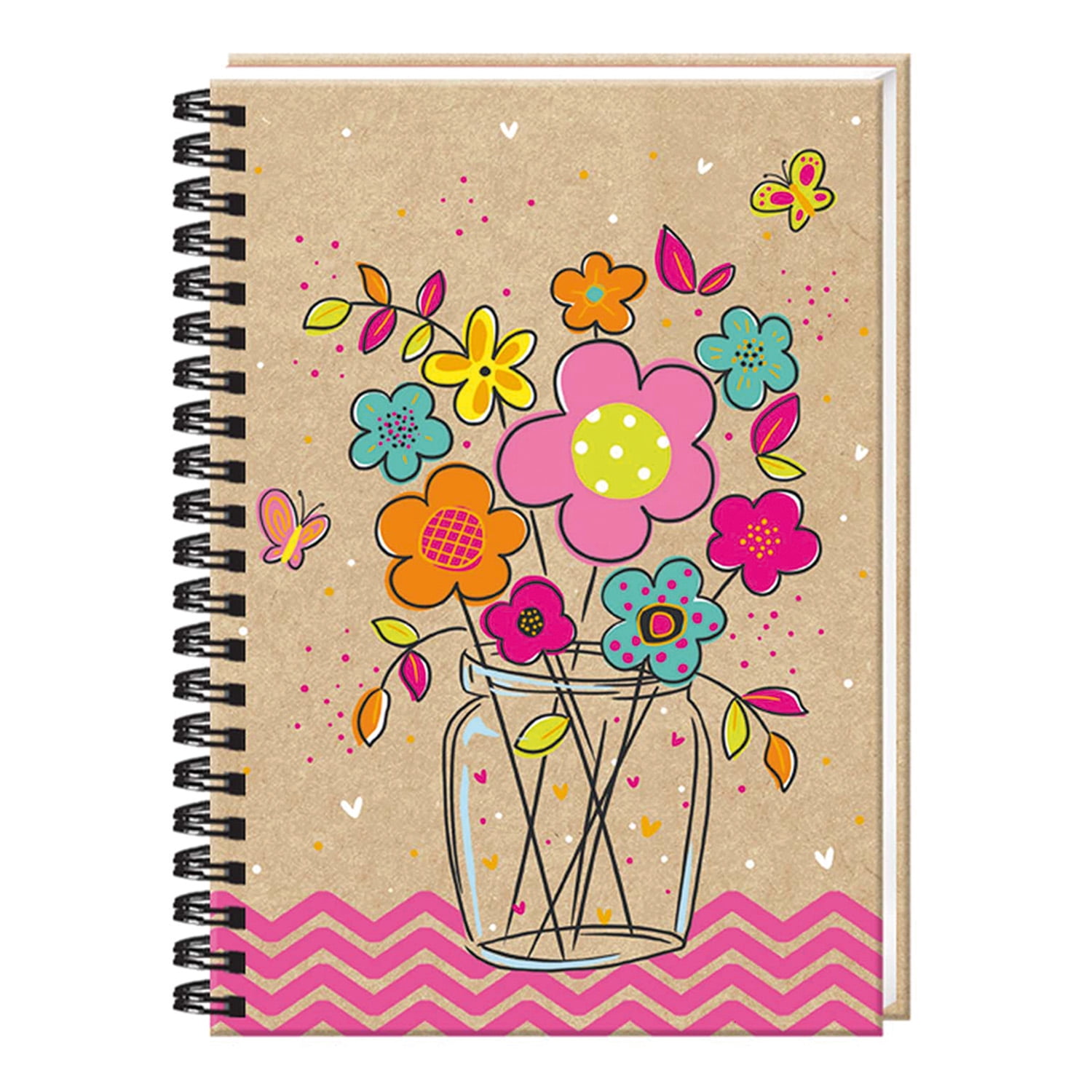 Libreta Spiral 21x15 Cm Nobel Gift