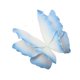 thumbnail image 4 of Mariposa Artificial 3D De 60 Cm Para Decoración De Bodas, Bricolaje, Escaparate, Color Azul, 4 of 5