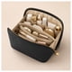 thumbnail image 2 of Cosmetiquero Organizador de Viaje Mujer Cuero Vegano Negro, 2 of 6
