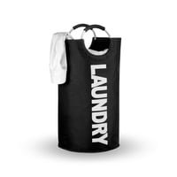 Santú Home & Deco - Cesta De Lavanderia Para Ropa Laundry Negro