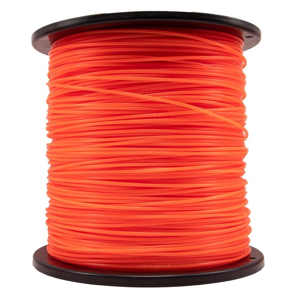 Línea para desbrozadora KAKO de nylon 0,095" naranja, carrete de 450 m, 2,3 kg