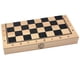 thumbnail image 3 of Juego de ajedrez de viaje internacional de madera hecho a mano Juego de mesa de juguete 24x24cm, 3 of 5