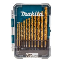 Makita - Set Brocas Metal Hss-Tin 13 Pzas D-72855