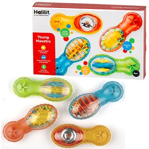 Halilit - Juguete Musical Cascabeles Young Maestro Set 4