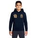 thumbnail image 1 of Buzo con capucha Pullover Icon Sports Messi Argentina Niños Azul Marino, 1 of 7