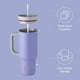 thumbnail image 3 of Vaso de viaje Owala de acero inoxidable, 1,2 L, morado claro, 40 oz, 3 of 3