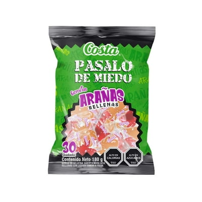 Gomitas Arañas Rellenas 180 G Costa