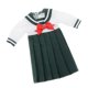 thumbnail image 4 of Lovely Doll Mini School Uniform Dress Clothes Para 1/6 Girl Dolls Blackish Green, 4 of 5
