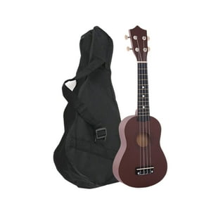 Mobii - Ukelele 21"" Cafe Oscuro Incluye Funda Cafe