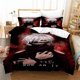 thumbnail image 1 of ed Tokyo Ghoul Bedding Set Duvet Cover Kaneki Ken Double Twin Full Queen King Adult Kids Bedclothes Quilt CoverBed Sheets, 1 of 5