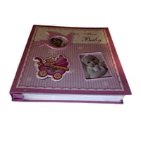 Kivara - Album Foto Diseño Infantil Bebe 120 Fotos Coche Rosa Rosa