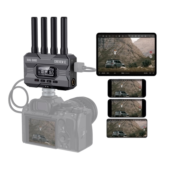 Transmisor de vídeo inalámbrico Accsoon CineView SE HDMI/SDI 350m
