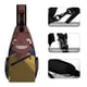 thumbnail image 3 of Amada la Aventura Riñonera Bandolera con Estampado Integral para Hombres y Mujeres, Bolso Cruzado Gráfico de Tendencia, Mochila de Hombro Streetwear para Ciclismo y Deportes, Riñonera Versátil Casual, 3 of 6