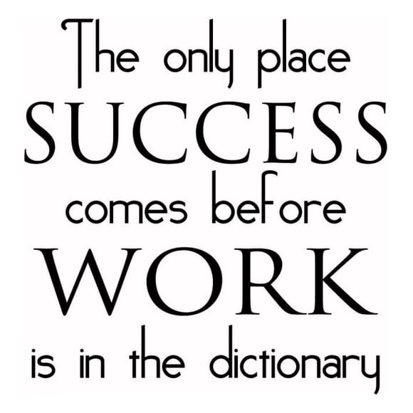 Decomural Success And Work Inspirational WS-43938