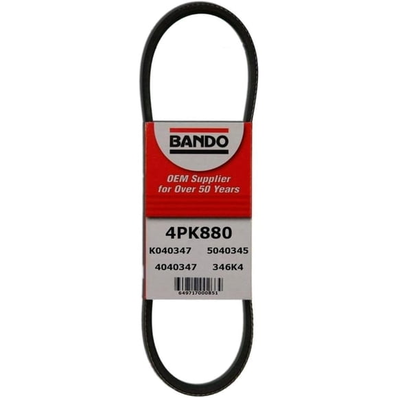Correa Serpentina Bando USA 4PK880 880 mm 4 Costillas