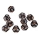 thumbnail image 3 of 10 Piezas De Dados Poliédricos D12 De 12 Caras Para Juegos De Mesa De Dragones Y Mazmorras Café Gris, 3 of 3