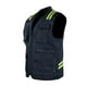thumbnail image 2 of Chaleco Geólogo Gabardina Dual Hi-Vis Con Cinta Día y Noche Hombre Azul, 2 of 4