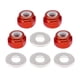 thumbnail image 2 of 8 Tuercas De Bloqueo De Rueda M3 Con Junta Para Wltoys 144001 1:14 RC Off-Road Car Red, 2 of 5