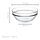 thumbnail image 3 of Set de 6 bowl vidrio templado 17 cm., 3 of 3
