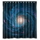 thumbnail image 1 of Cortina de ducha en espiral para baño con ganchos, tamaño 66 x 72 pulgadas, 1 of 3