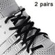thumbnail image 2 of 2 pares de cordones elásticos sin atar para adultos, niños y ancianos. Sistema con cordones elásticos., 2 of 8
