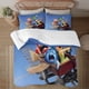 thumbnail image 2 of Inside Out 2 Quilt Set FullSoft Lightweight Quilts Quilted Bedspreads3 Pieces Set Queen SizeColorful Cartoon Print All Season, 2 of 5