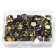 thumbnail image 2 of Chinchetas VAPKER 200 PCS Cabeza Redonda Negra, 2 of 7