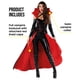 thumbnail image 2 of Disfraz de vampiro Morph Vampiress con capa para mujer, 2 of 6