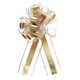 thumbnail image 1 of Uxcell Lazo Extra Grande para Envolver Regalos Metálico Cinta Dorada para Cestas de Boda Dorado, 1 of 6