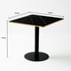 thumbnail image 4 of Mesa Luxor de Mdf Efecto Marmol Negro con Dorado, 4 of 7