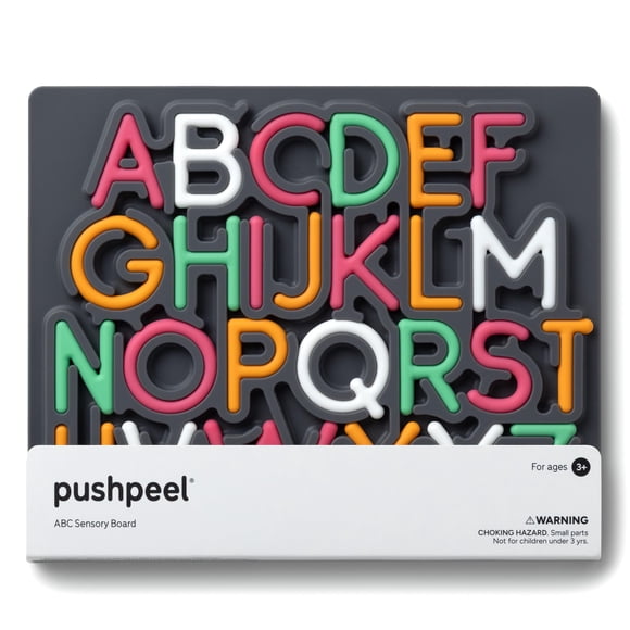 Tablero de Aprendizaje ABC con Rompecabezas de Trazado Pushpeel de Granito
