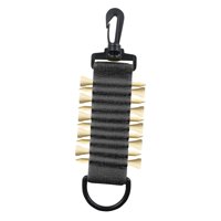 Magideal - Golf Tee Holder Portátil Organizador De Almacenamiento Con 10 Tees De Nylon Resistente Y Mosquetón Adecuado Para Jugadores De Golf Hombres Y Mujeres G Negro