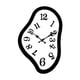 thumbnail image 1 of Reloj de Pared Abstracto Moderno con Diseño de Derretimiento Silencioso Funcional Decorativo para Sala Cocina Oficina Adecuado para Regalo Decoración 30 cm x 195 cm, 1 of 5