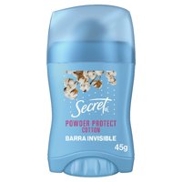 Antitranspirante Barra Powder Protect Cotton 45 G Secret
