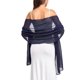 thumbnail image 2 of Bufanda y chal navy para mujer, talla única - olyrjie, 2 of 6