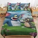 thumbnail image 1 of Tom And Jerry Cartoon Bedding Sets Ultra Soft Skin-Friendly Duvet Cover 3 Piece, Cute Comforter Cover Bed Set for Boys Girls Kids, 1 of 5
