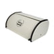 thumbnail image 2 of Caja De Pan De Metal Cocina Counter Roll Top Bin Para Galletas De Entrada Al Hogar White, 2 of 5