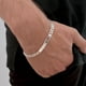 thumbnail image 3 of Pulsera Piocha Grumet Plata Fina Ley 925 5.6mm 21cm Unisex, 3 of 3