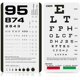 thumbnail image 1 of Eye Chart PECULA Pocket Chart Snellen Rosenbaum 36 cm, 1 of 7